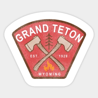 Grand Teton National Park Wyoming Sticker